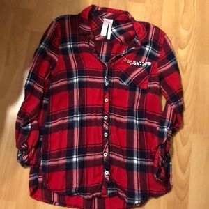 Girls Justice flannel